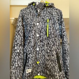 Ski/snowboard jacket crop